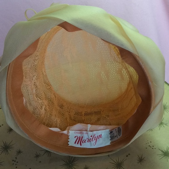 FINAL SALE PRICE Starburst/Clear Hatbox + 2 Vintage Hats - Picture 4 of 9